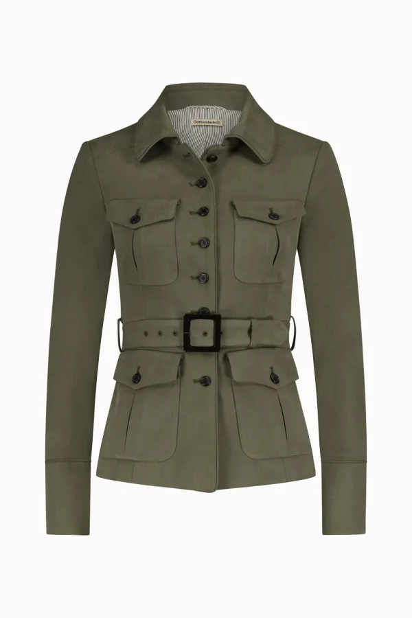 Jacken^Gottseidank Damenjacke Gloria oliv