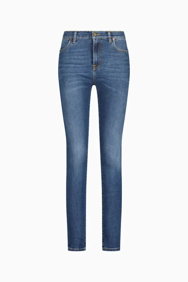 Hosen^Gottseidank Damenjeans Harriet Stahlblau