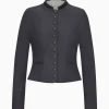 Jacken^Gottseidank Damenmiederjacke Barbara schwarzblau