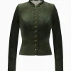 Jacken^Gottseidank Damenmiederjacke Barbara tanne