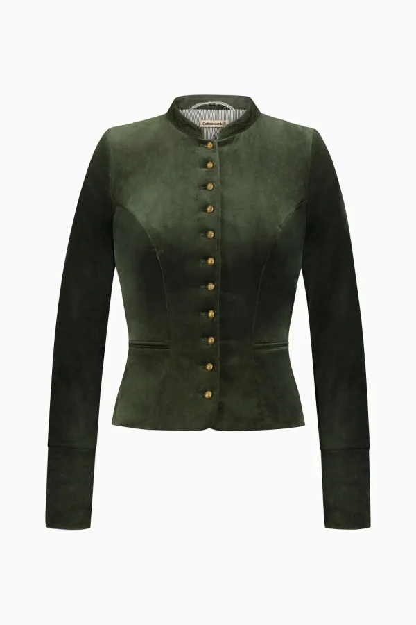 Jacken^Gottseidank Damenmiederjacke Barbara tanne