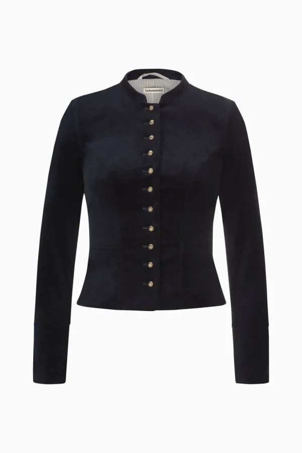 Jacken^Gottseidank Damenmiederjacke Barbara schwarzblau