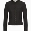 Jacken^Gottseidank Damenmiederjacke Barbara schwarz