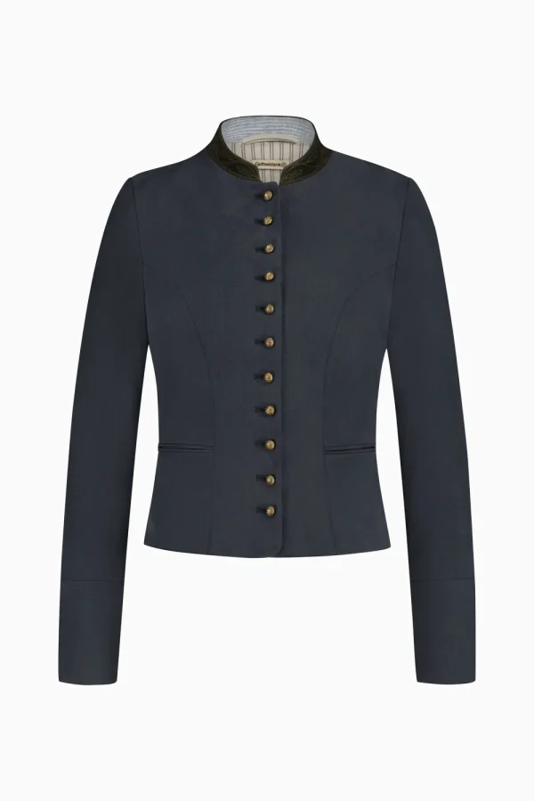 Jacken^Gottseidank Damenmiederjacke Barbara nachtblau