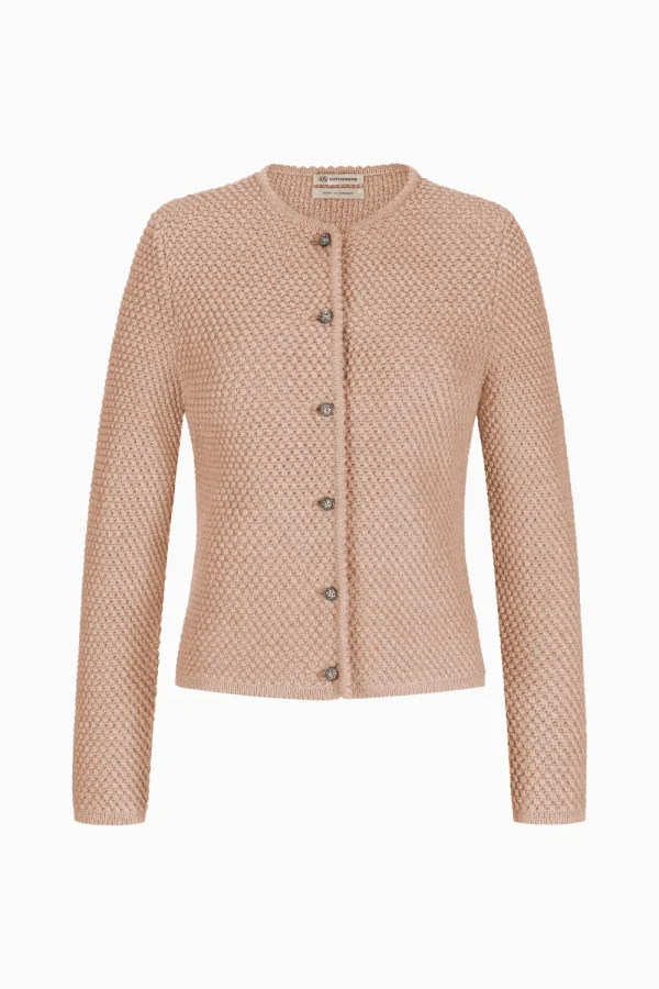 Strick^Gottseidank Damenstrickjacke Agnes rosenholz