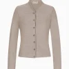 Strick^Gottseidank Damenstrickjacke Anna Uni Rahm