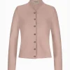 Strick^Gottseidank Damenstrickjacke Anna Uni rosenholz