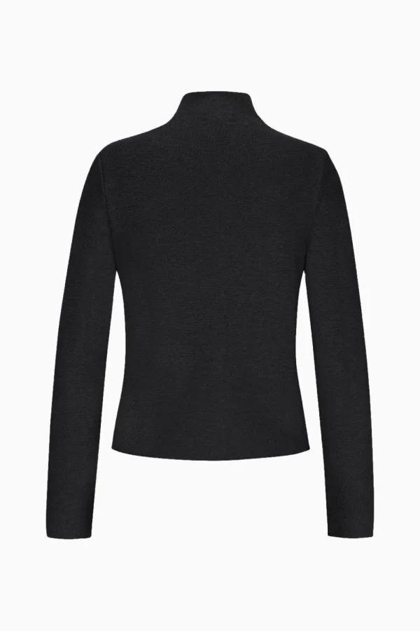 Strick^Gottseidank Damenstrickjacke Anna Uni lakritz