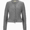 Strick^Gottseidank Damenstrickjacke Lene zinngrau