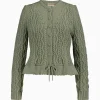 Strick^Gottseidank Damenstrickjacke Lene eukalytus