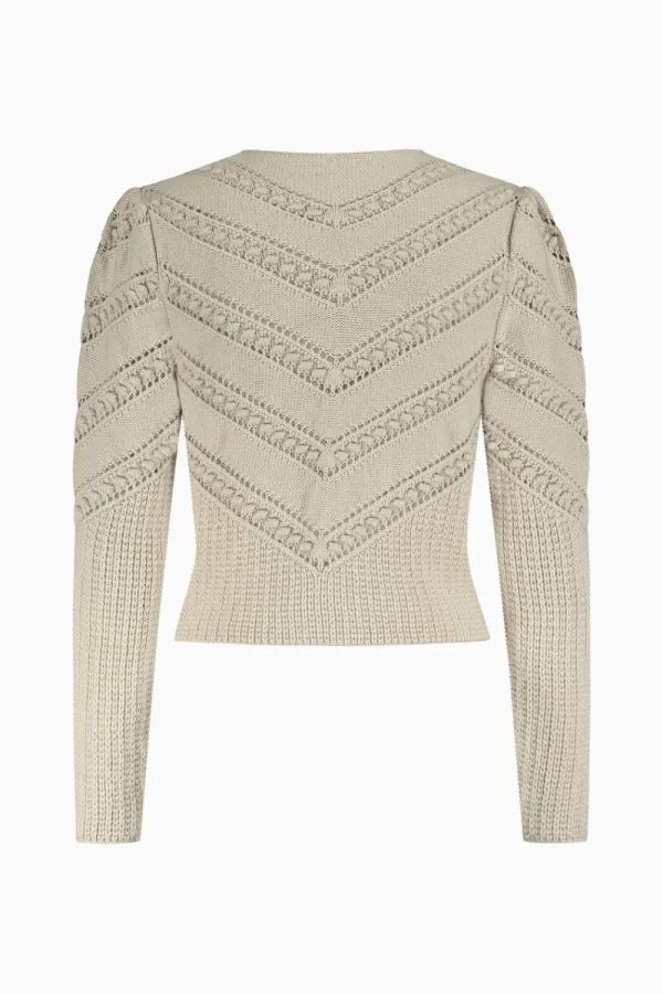 Strick^Gottseidank Damenstrickjacke Ophelia chamois