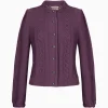 Strick^Gottseidank Damenstrickjacke Ulla midnight lilac
