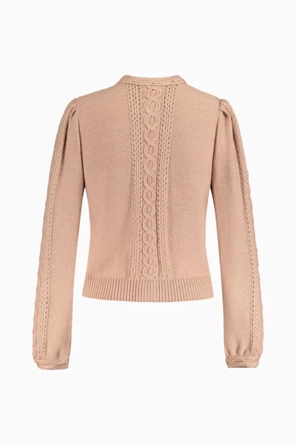 Strick^Gottseidank Damenstrickjacke Ulla Rosenholz