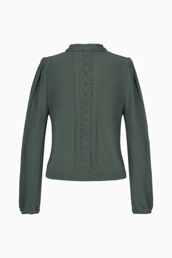 Strick^Gottseidank Damenstrickjacke Ulla rosmarin
