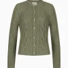 Strick^Gottseidank Damenstrickjacke Verena thymian