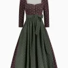 Dirndl^Gottseidank Dirndl Amrei merlotrot
