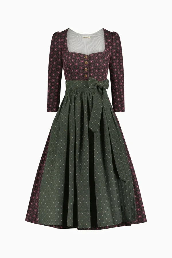 Dirndl^Gottseidank Dirndl Amrei merlotrot