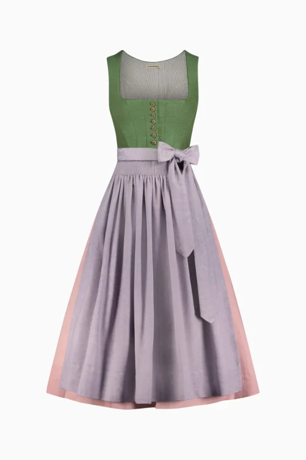 Dirndl^Gottseidank Dirndl Annabelle kleegrün