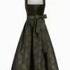 Dirndl^Gottseidank Dirndl Antonia bronzegrün