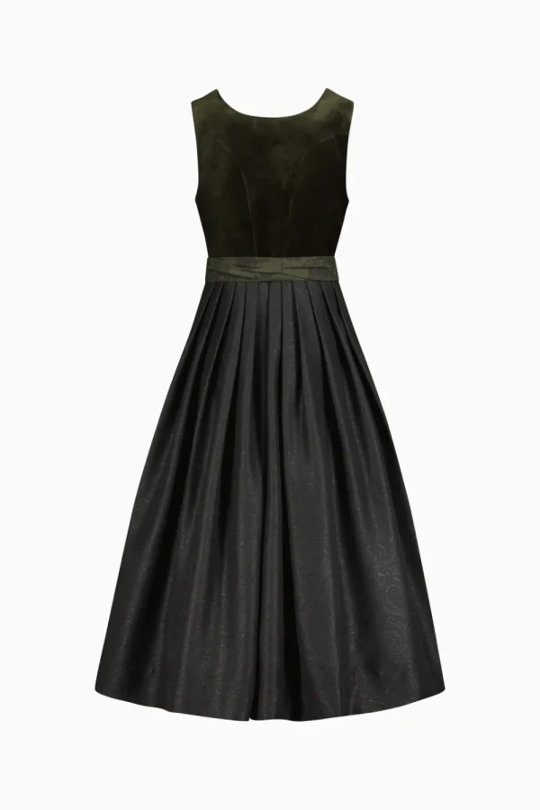 Dirndl^Gottseidank Dirndl Antonia bronzegrün
