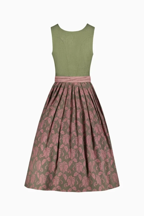 Dirndl^Gottseidank Dirndl Antonia bronzegrün