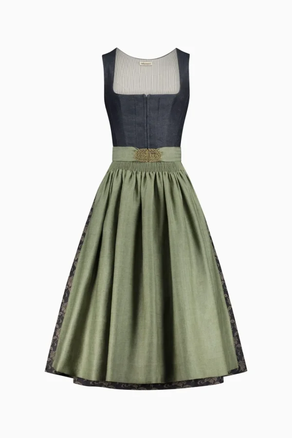 Dirndl^Gottseidank Dirndl Antonia schiefergrau