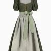 Dirndl^Gottseidank Dirndl Carolina jagdgrün