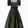 Dirndl^Gottseidank Dirndl Carolina schwarzblau