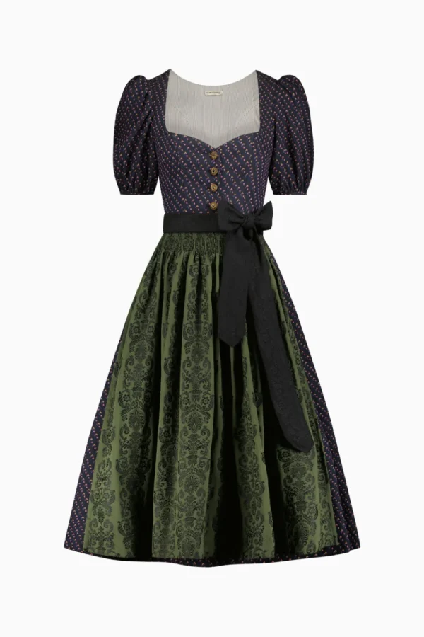 Dirndl^Gottseidank Dirndl Carolina schwarzblau