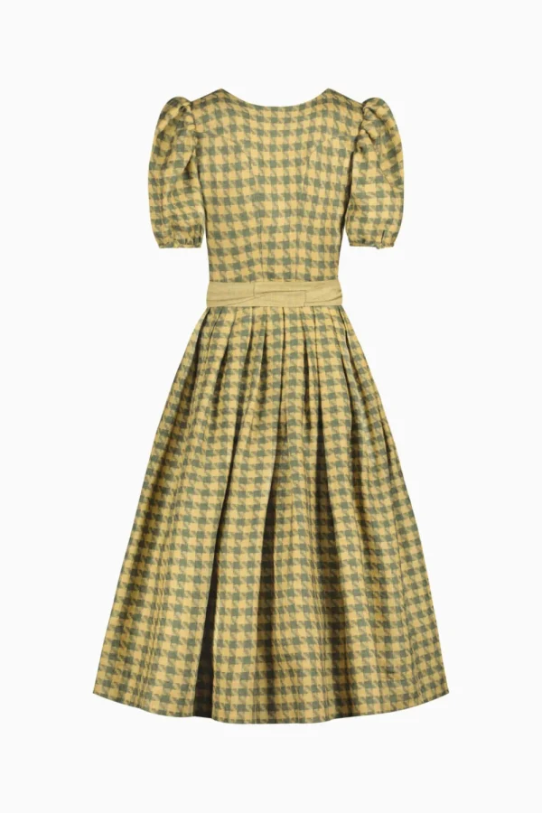 Dirndl^Gottseidank Dirndl Carolina bronzegrün