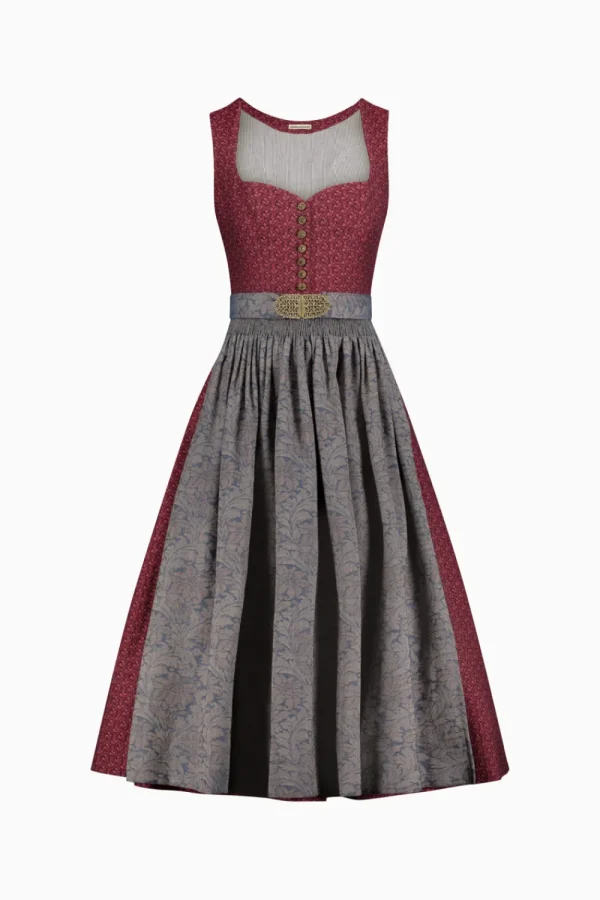 Dirndl^Gottseidank Dirndl Hedi preiselbeer