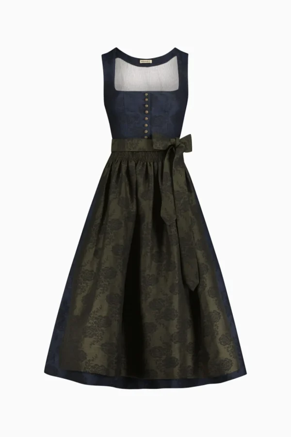 Dirndl^Gottseidank Dirndl Monika indigoblau