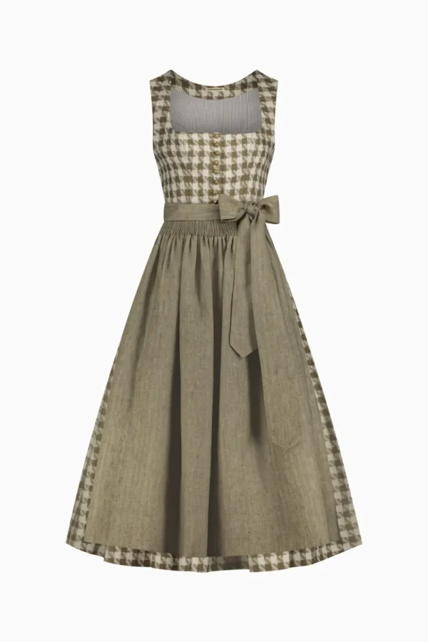 Dirndl^Gottseidank Dirndl Monika oliv