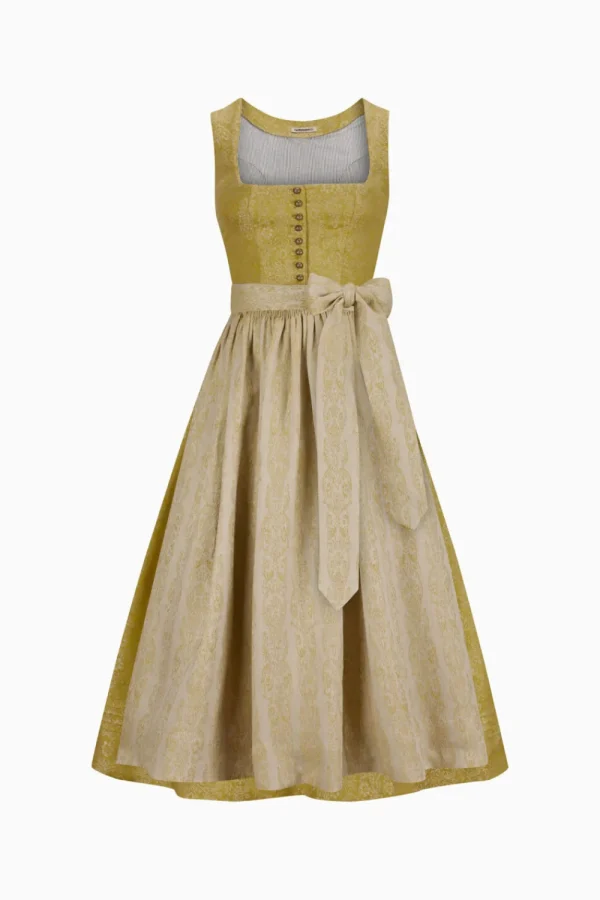 Dirndl^Gottseidank Dirndl Monika champagner