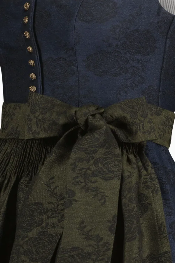Dirndl^Gottseidank Dirndl Monika indigoblau