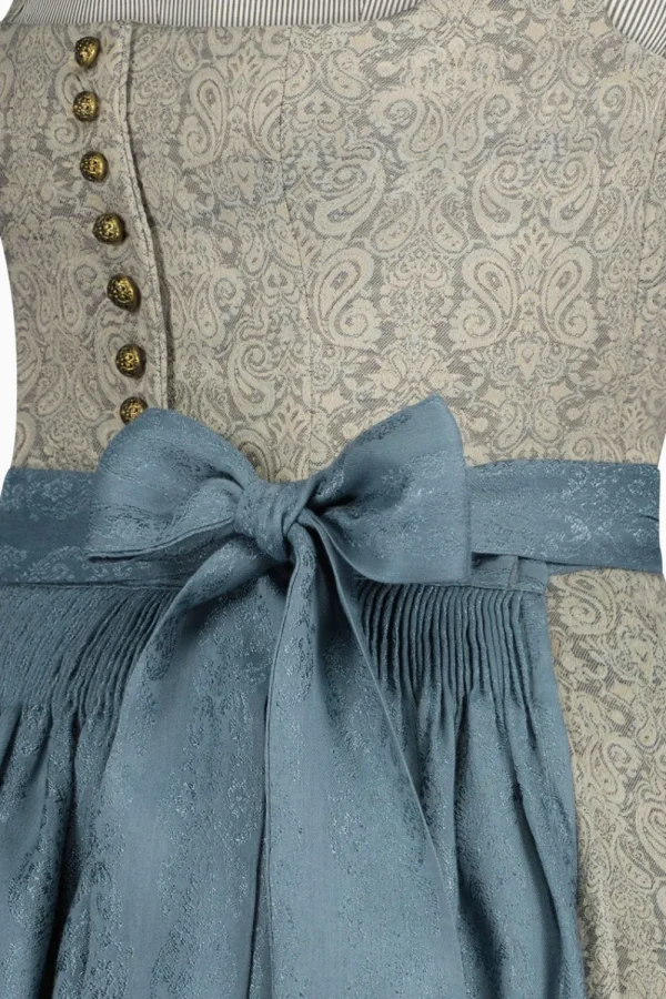 Dirndl^Gottseidank Dirndl Monika eisblau