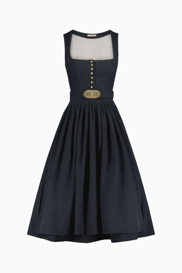 Dirndl^Gottseidank Dirndl Monika nachtblau