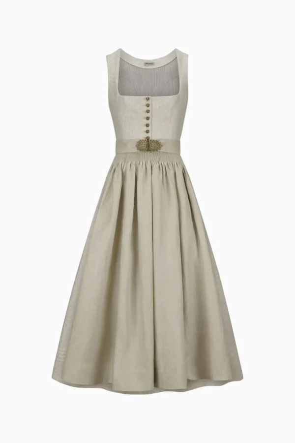 Dirndl^Gottseidank Dirndl Monika wolkencreme
