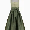 Dirndl^Gottseidank Dirndl MonikaB salbeigrün