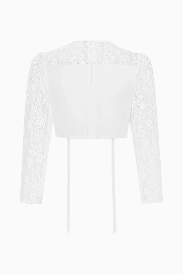 Blusen^Gottseidank Dirndlbluse Ernesta eierschale