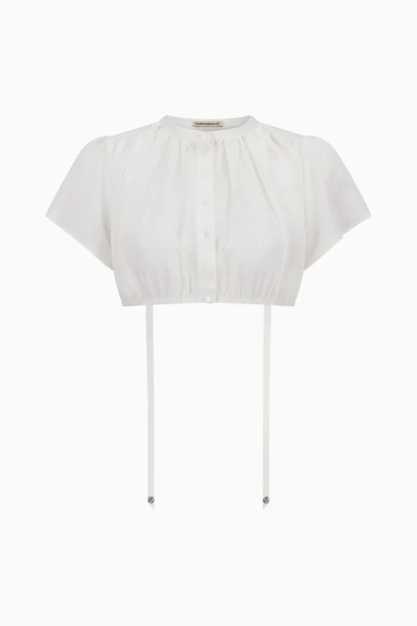 Blusen^Gottseidank Dirndlbluse Mila eierschale