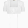 Blusen^Gottseidank Dirndlbluse Palina weiß