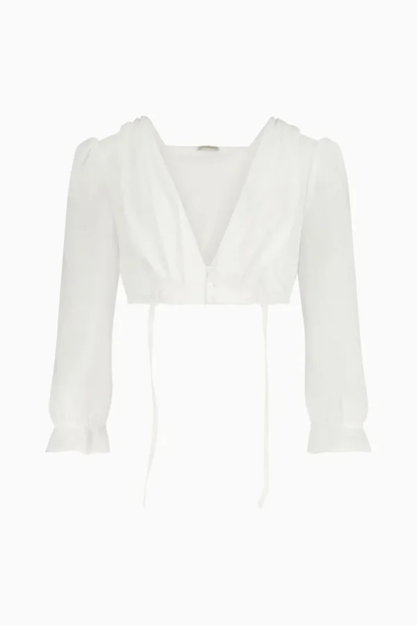 Blusen^Gottseidank Dirndlbluse Simone eierschale