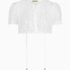 Blusen^Gottseidank Dirndlbluse Viktoria eierschale