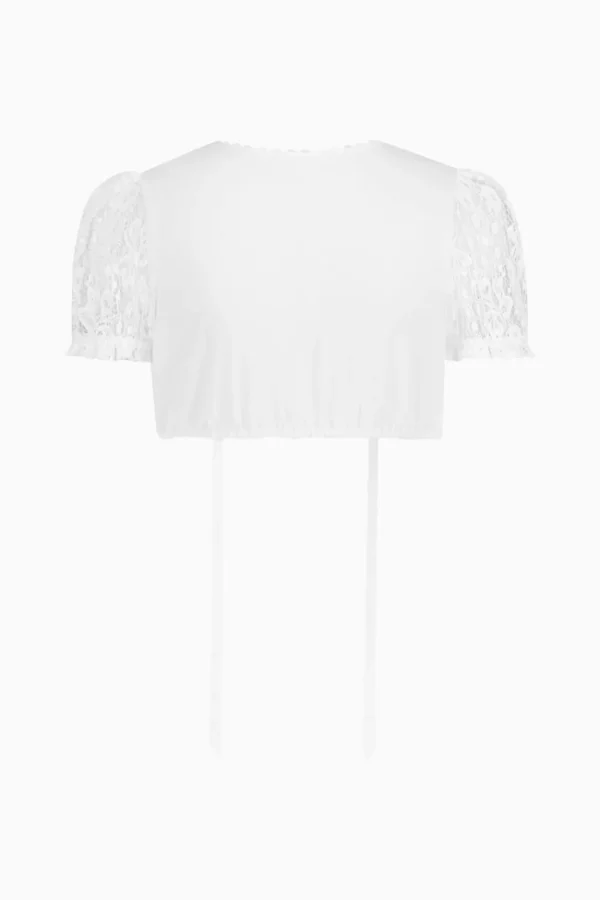 Blusen^Gottseidank Dirndlbluse Viktoria eierschale