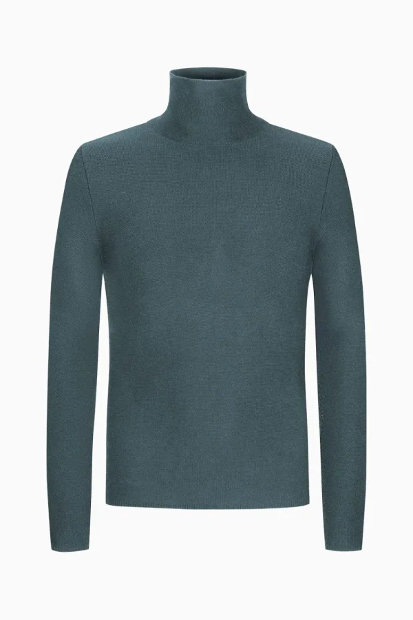 Strick^Gottseidank Herrenpullover Conrad taubenblau