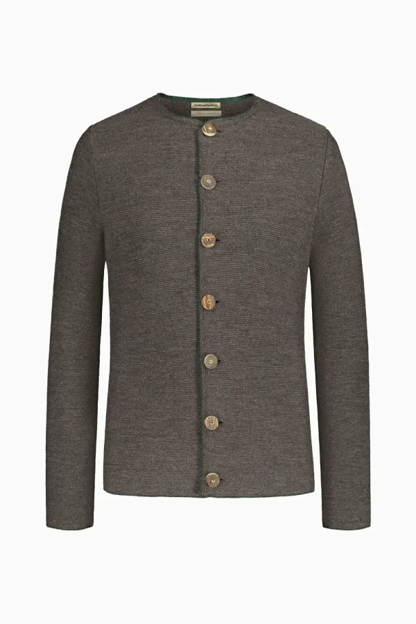 Strick^Gottseidank Herrenstrickjacke Aloisius beluga