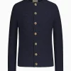 Strick^Gottseidank Herrenstrickjacke Aloisius Tintenblau