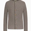 Strick^Gottseidank Herrenstrickjacke Aloisius Stein