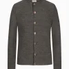 Strick^Gottseidank Herrenstrickjacke Aloisius Uni beluga